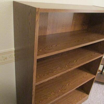 Oak Veneer Bookshelf