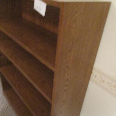 Oak Veneer Bookshelf