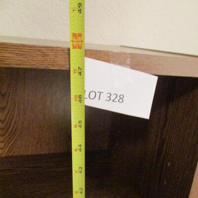 Oak Veneer Bookshelf