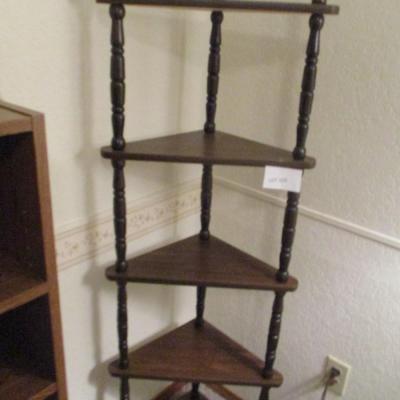 Corner Display Shelf