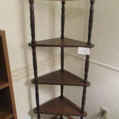 Corner Display Shelf