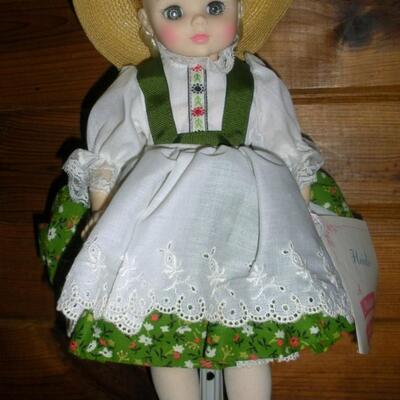 1969 Madame Alexander 14" Heidi Doll in Original Box