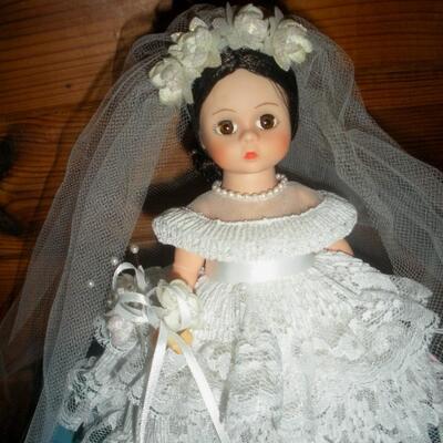 1991 Madame Alexander 8" Bride Doll Mint in box with tags #336