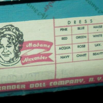 1965 Madame Alexander 14" Fairy Godmother #1550 with wrist tag and Wand