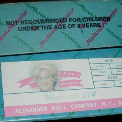 1991 Madame Alexander Majorette #314 in original box
