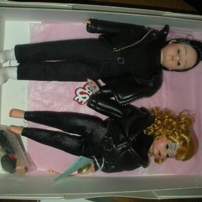 Fabulous Madame Alexander Special Edition Grease Set Featuring Danny & Sandy 10" dolls 75th Anniversary