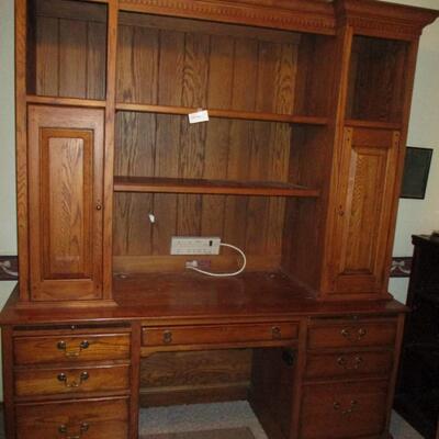 Oak Office Desk