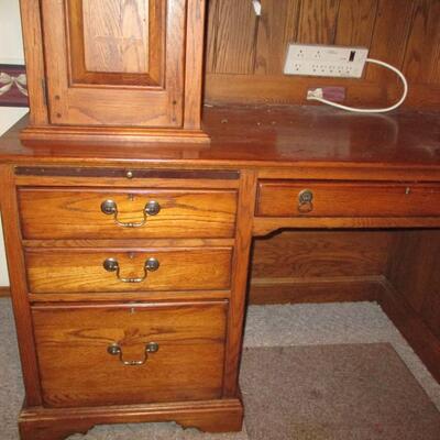 Oak Office Desk