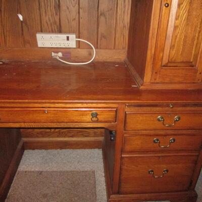 Oak Office Desk