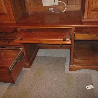 Oak Office Desk