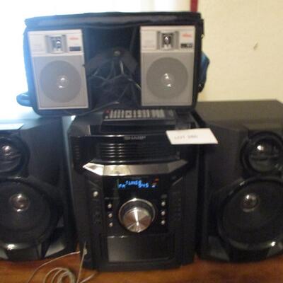 Sharp Stereo/Speakers