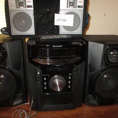 Sharp Stereo/Speakers