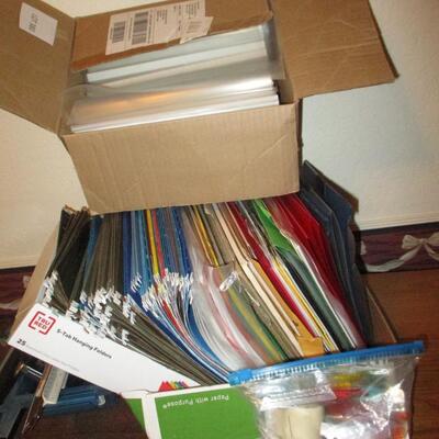 Office Supplies-- Folders