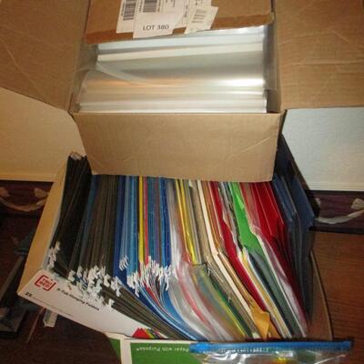Office Supplies-- Folders