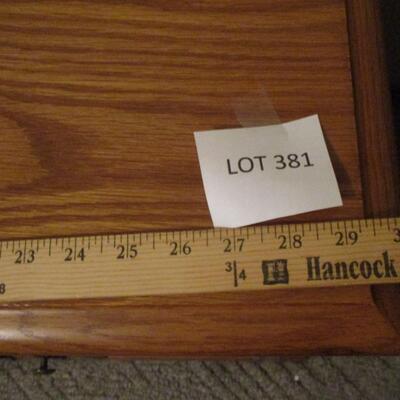 Oak Printer Stand w/swivel top