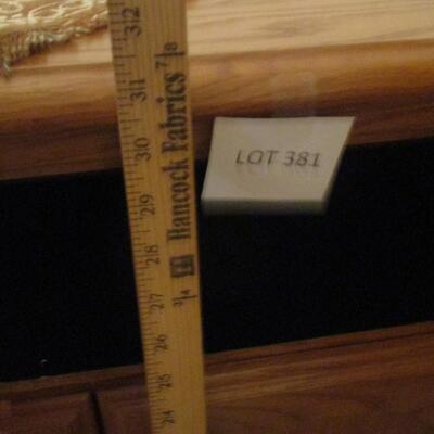 Oak Printer Stand w/swivel top