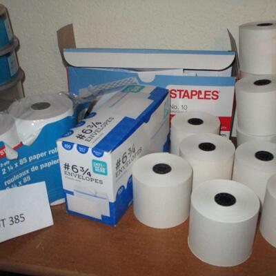 Stationery, Paper Rolls,