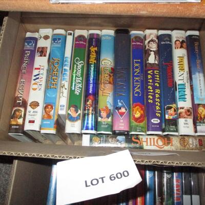 VHS, CD's, DVD