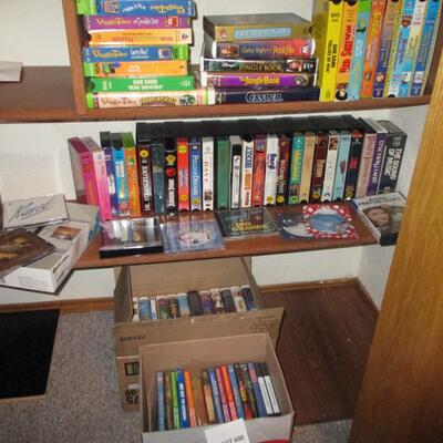 VHS, CD's, DVD