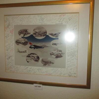 Framed Jet Poster