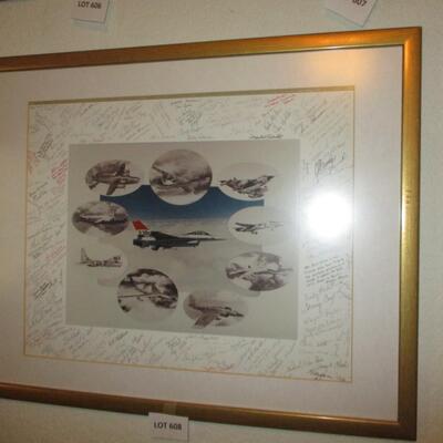 Framed Jet Poster
