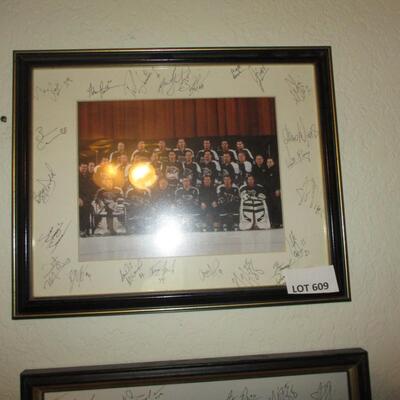 Hockey Picture Signed