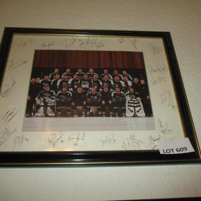 Hockey Picture Signed