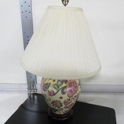 Floral Table Lamp