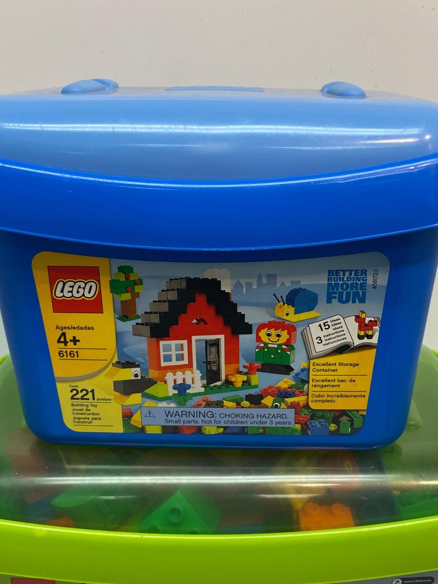 Two Bins of Lego & Duplo Building Blocks