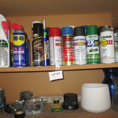 Paint Sprays/Misc
