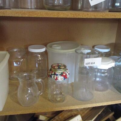 Tupperware/Glass Jars