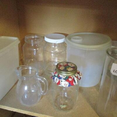 Tupperware/Glass Jars