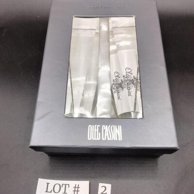 2 - Oleg Cassini candlesticks