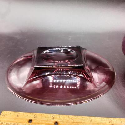 6 - purple glass lot