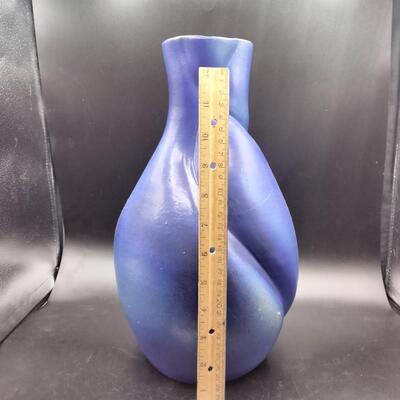 7 - artist signed large vase