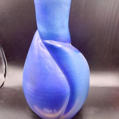 7 - artist signed large vase