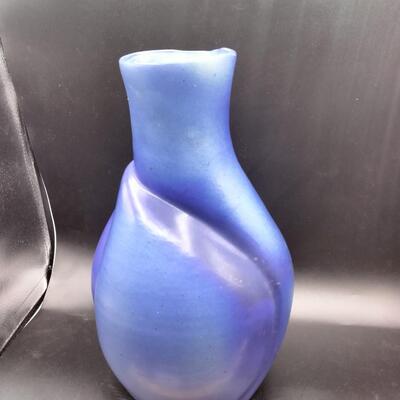 7 - artist signed large vase