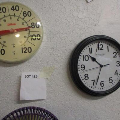 Mini Fans/clock/Temp gauge