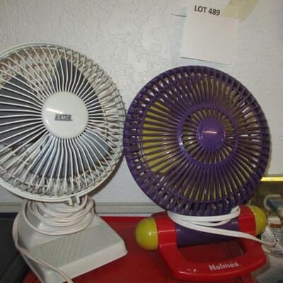 Mini Fans/clock/Temp gauge
