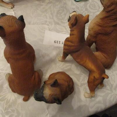 Dog figurines
