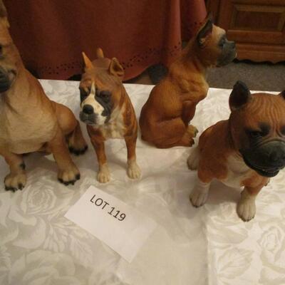 Dog figurines