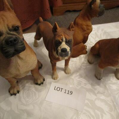 Dog figurines