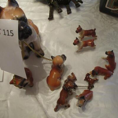 Dog figurines