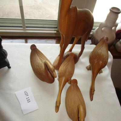 Wood Carved Figurines
