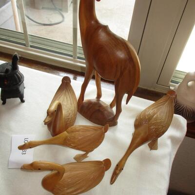 Wood Carved Figurines