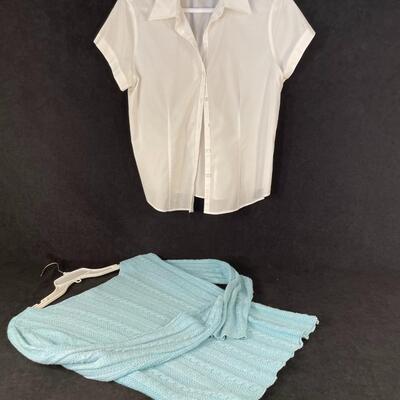 Lot 19 Talbots Top and Sweater