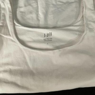 Lot 21 Charter Club Blouse and J.Jill Tank