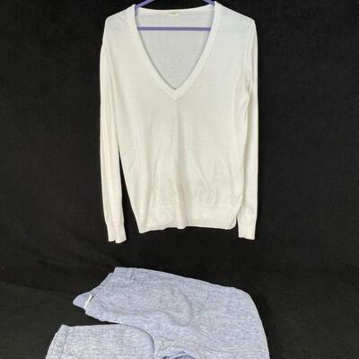 Lot 22 J. Crew Sweater and J.Jill Pants