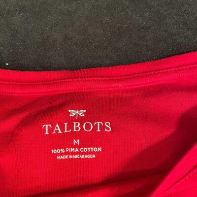 Lot 23 Talbots Tops Size Medium