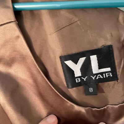 Lot 32  YL Yair Satin Slacks and Top Set